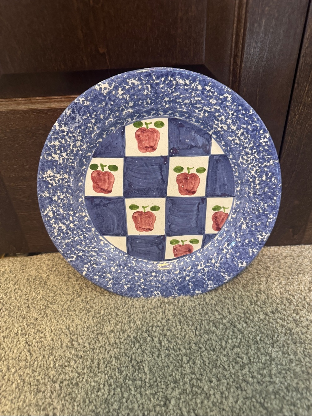Vintage Himark Handpainted Decorative Dinner Plate - Made in Portugal